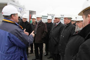 COGI : inauguration du forage du premier puits de la centrale gothermique de Rittershoffen avec lADEME et la Rgion Alsace